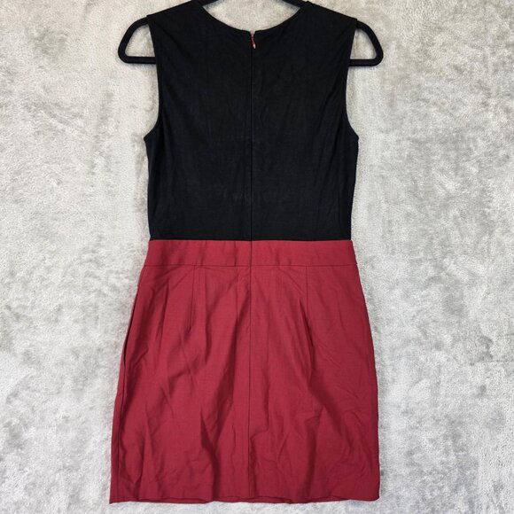 Theory Dress Womens 6 Sleeveless Wool Blend Sheath Pockets Darua Career Workwear - Picture 9 of 11